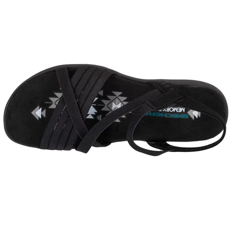 Skechers Reggae Slim - Summer Heat Sandals 163116-BBK Black 35 In preparation Your Sports Performance