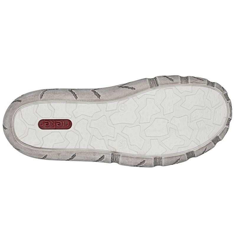 Women's leather openwork shoes, beige, Rieker L0355-61 To be categorized Your Sports Performance