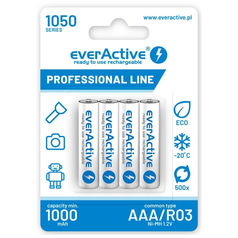 everActive Professional line EVHRL03-1050 battery pack (1050mAh ; Ni-MH LSD) Baterie, akumulatorki i ładowarki/Akumulatorki Your Sports Performance