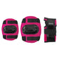 Protectors set Nils Extreme DARK PINK size S H180 Accessories/Protectors and knee pads Your Sports Performance