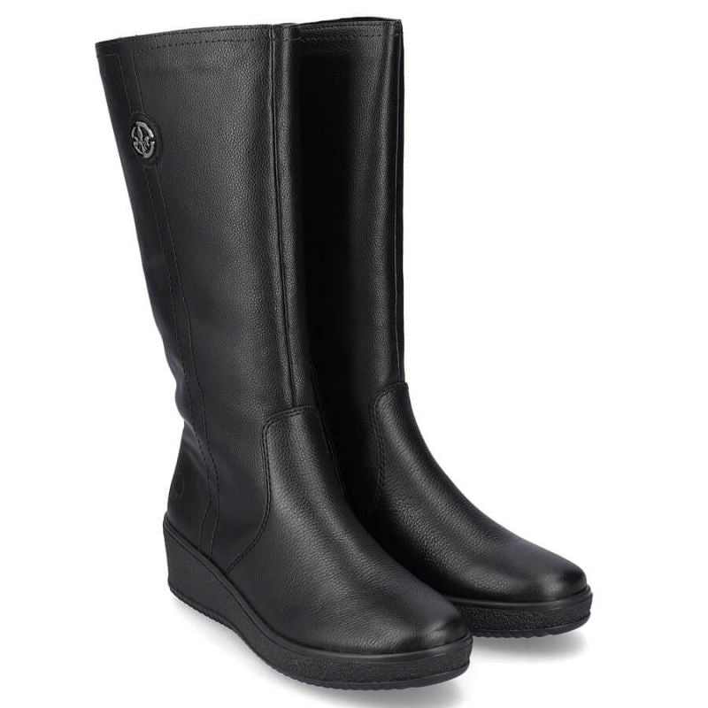 Leather waterproof boots insulated with sheep&#39;s wool Rieker W RKR237B Footwear/Outdoor/Rieker Your Sports Performance