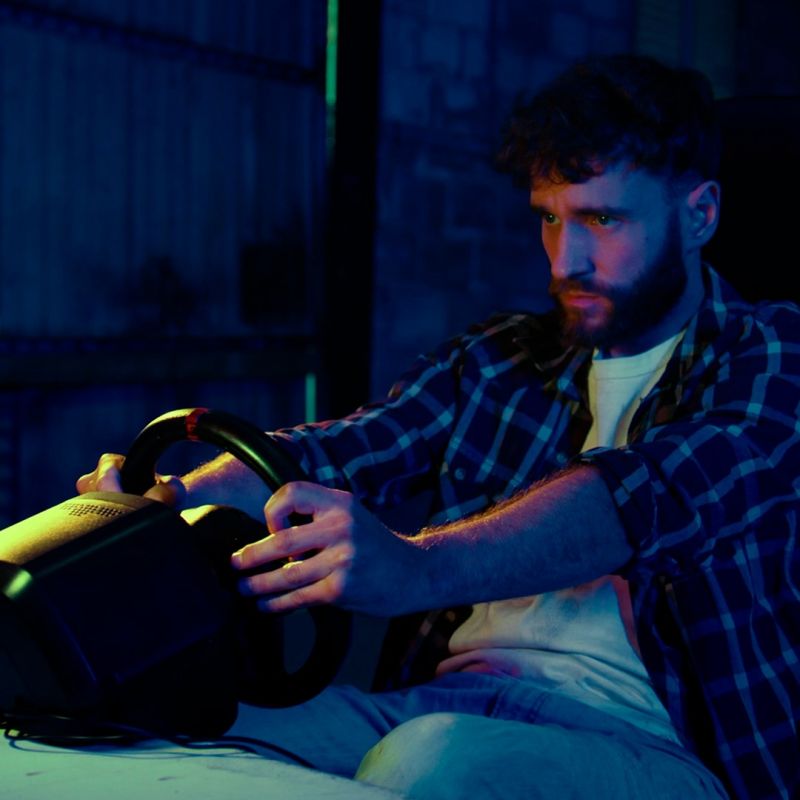 Thrustmaster T128 Black USB Steering Wheel + Pedals Analog PC, PlayStation 4, PlayStation 5 Konsole/Kontrolery Your Sports Performance