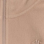 Women's fleece sweatshirt 4F F069 light brown 4FWAW25UFLEF069 82S In preparation Your Sports Performance
