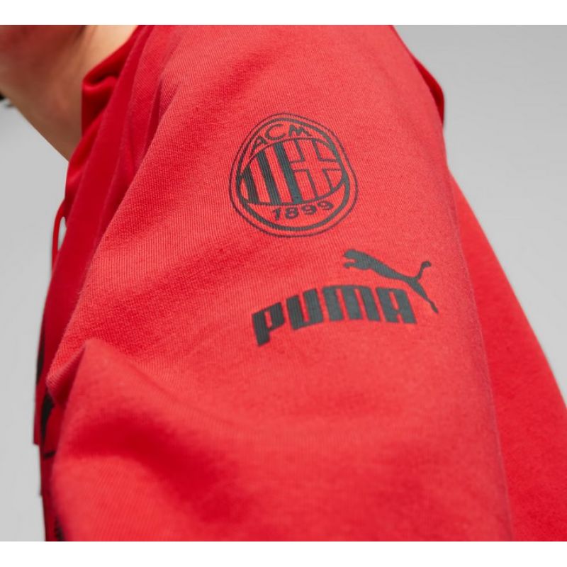 Sweatshirt Puma AC Milan FtbCore Graphic Hoody M 772316-01 Clothing/Lifestyle Puma