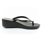 Ipanema Selfie Fem women's flip-flops comfortable black fashionable platform Ipanema