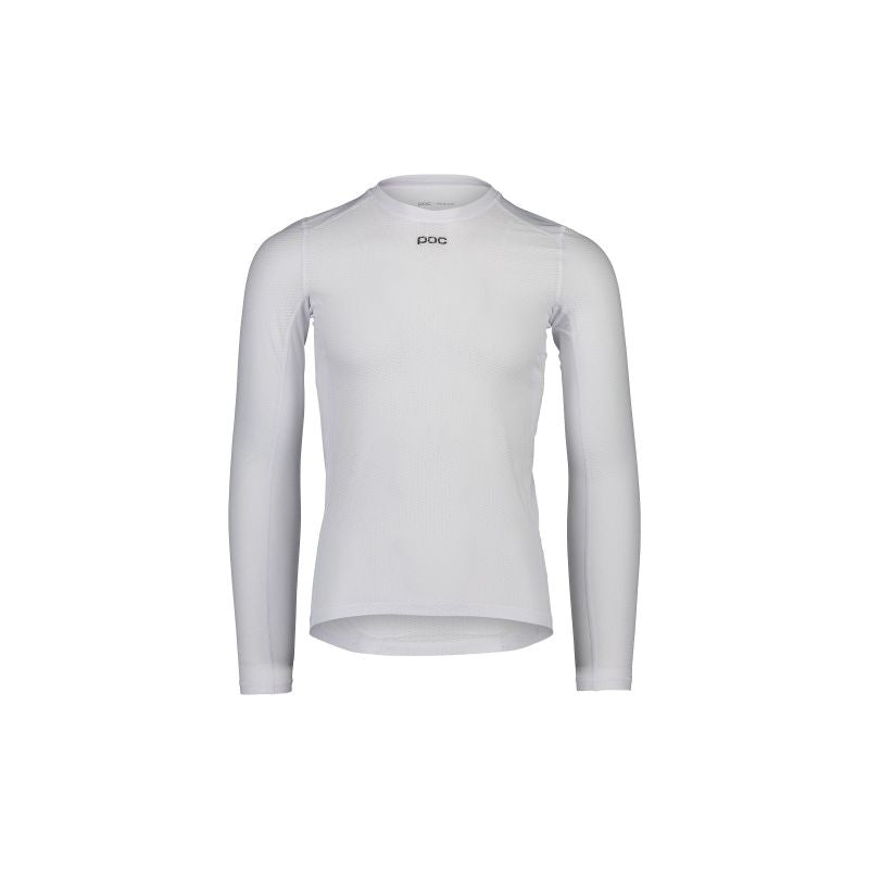 POC ESSENTIAL LAYER LS Cycling Jersey - White