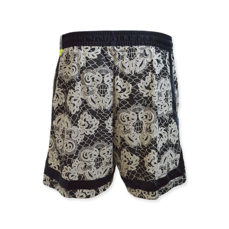 Nike Fly Crossover AOP Shorts Black/Light Bone women's shorts - DC0869-010 Nike