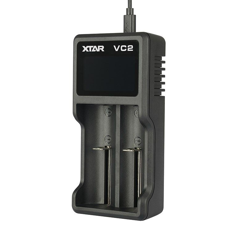 XTAR CHARGER FOR CYLINDRICAL LI-ION VC2 BATTERIES Baterie, akumulatorki i ładowarki/Ładowarki akumulatorowe (bez akumulatorków) Your Sports Performance