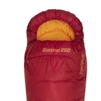 Campus Gattino 250 Mummy Sleeping Bag Right Red/Orange Akcesoria i sprzęt koszykarski/Torby i plecaki Your Sports Performance
