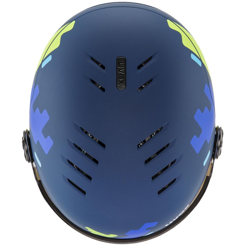 uvex Rocket jr. Visor Kids' Ski Helmet