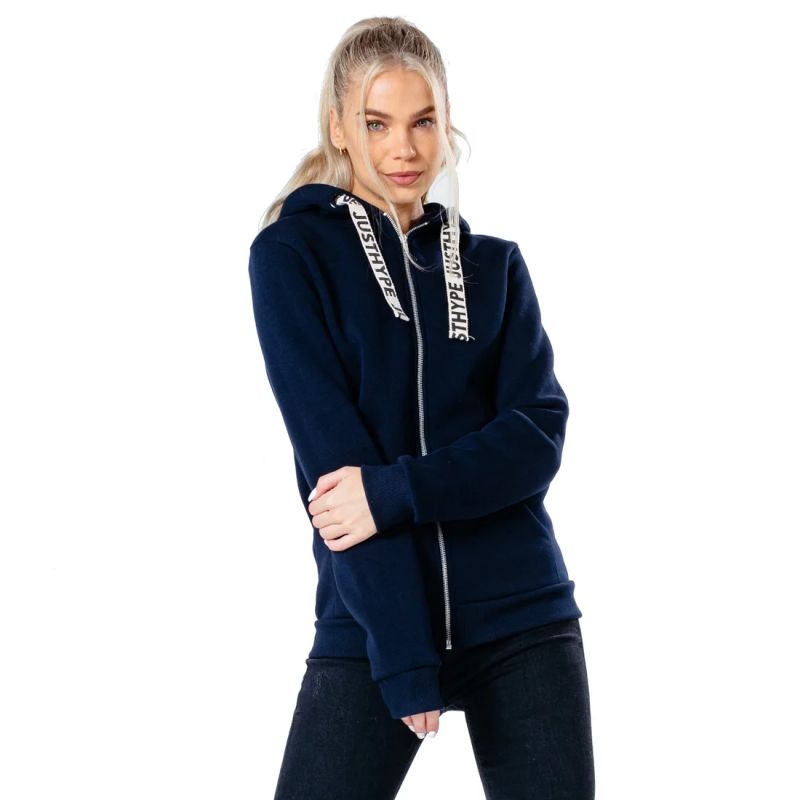 Justhype Drawstring Zip Hoodie W HYPWOMHOOD003 Clothing/Lifestyle/Kappa Your Sports Performance