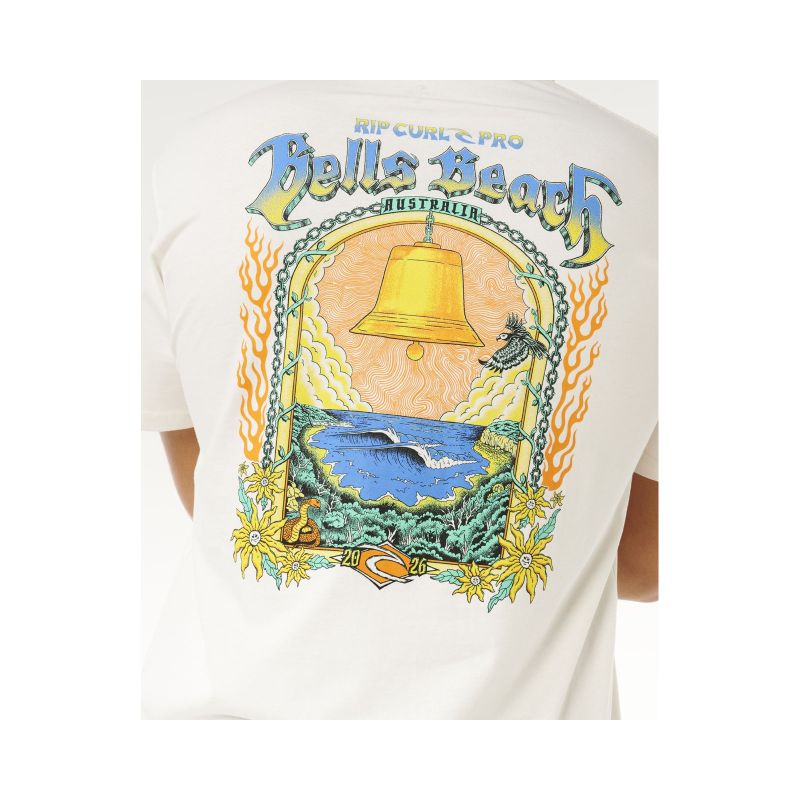 Men's RIP CURL Bells Pro 26 Event Tee White