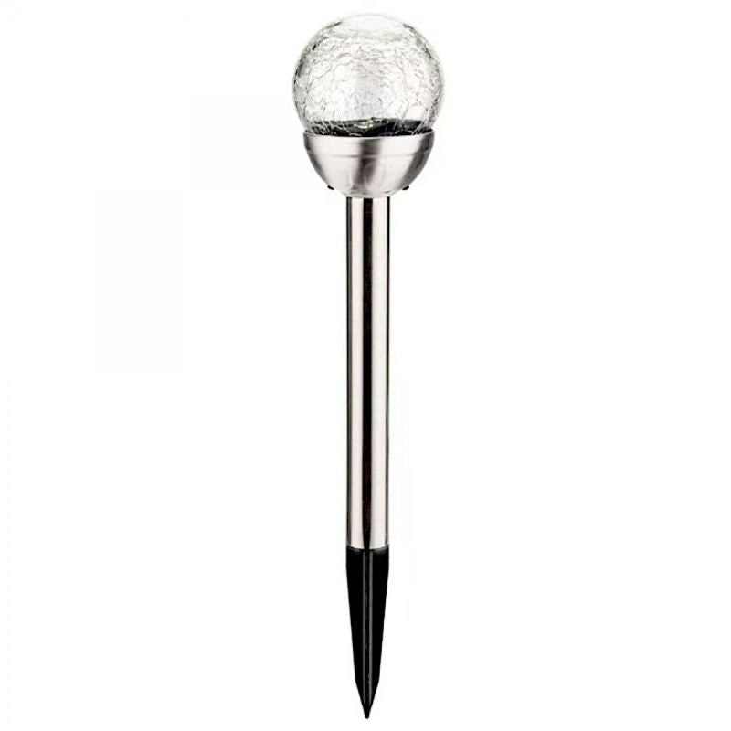 SOLAR LAMP GLASS BALL 7.5x34CM RGB Home and Garden/Lighting Your Sports Performance