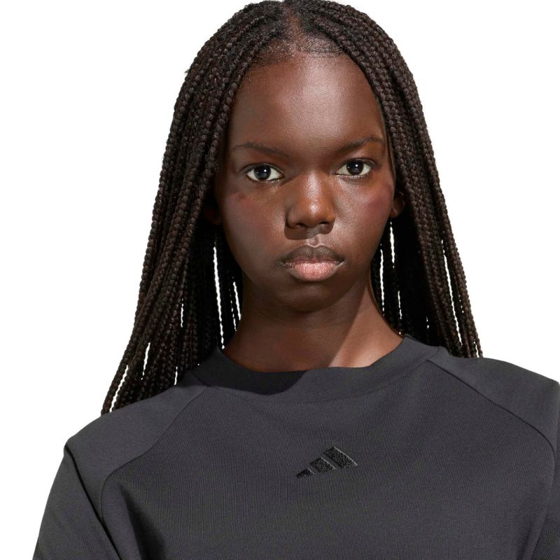 adidas Kit Small Logo Women's T-Shirt Black KF2433
