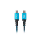 LANBERG USB-C CABLE M/M USB4 0.5M 240W 8K 60HZ BLACK-BLUE Kable i adaptery/Kable USB Your Sports Performance