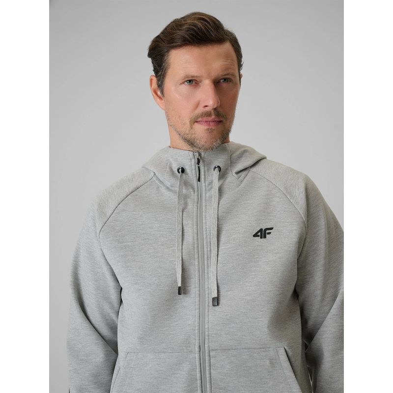 Men's regular hooded sweatshirt 4F 4FRSS26TSWSM2974-27M 4f