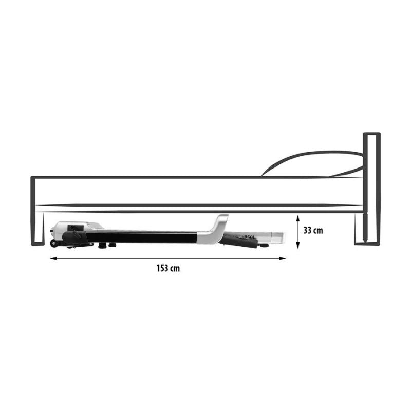 Electric treadmill HMS BE8501i 17-19-029 Accessories/Training equipment/Bieżnie Your Sports Performance