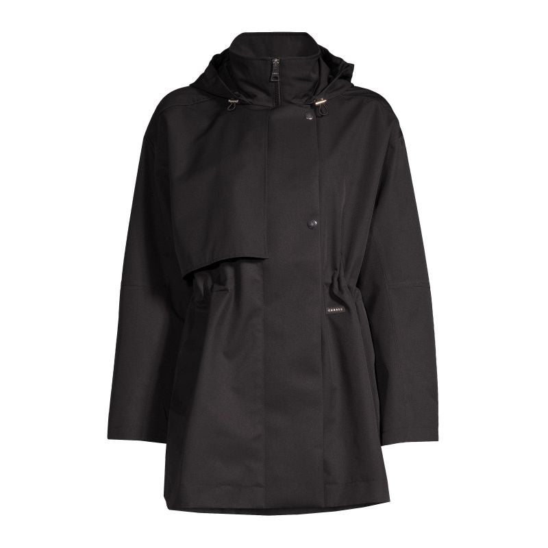 CASALL Scandi Trench Rain Coat Black Casall