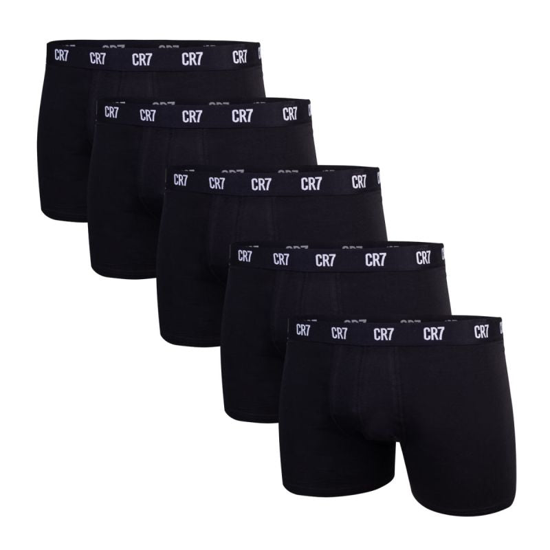 CR7 men's boxer shorts 5 pack black as a gift - 8123-49-2902 Odzież/Odzież koszykarska/Bielizna koszykarska Your Sports Performance