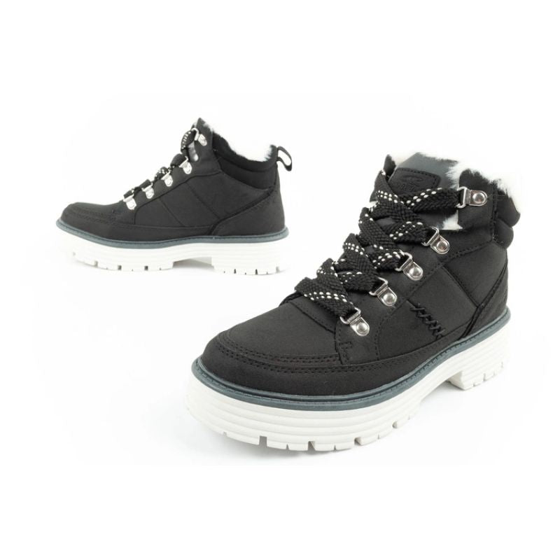 O'neill winter boots women's hiking boots ankle boots fashionable black white ONeill