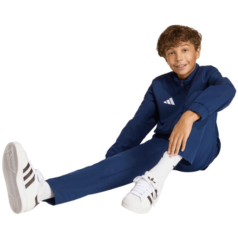 adidas Entrada 26 Presentation Kids’ Track Jacket Navy JZ6615
