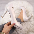 Pumps on a platform pearl beige W Sergio Leone Footwear/Lifestyle/Sergio Leone Your Sports Performance