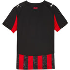 Puma AC Milan Home Jersey Replica Kids T-Shirt Black and Red 779965 01 Clothing Your Sports Performance
