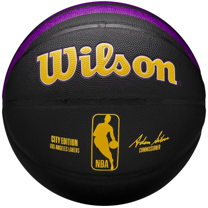 Wilson Wilson NBA Team City Collector Los Angeles Lakers Basketball WZ4024114XB Accessories/Balls/Basketball Your Sports Performance