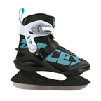 Roces ICY 5 women's ice skates black, white, and blue 450737 001 Roces