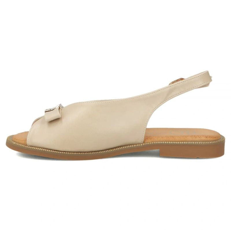 Beige women's sandals Filippo DS7923 Filippo