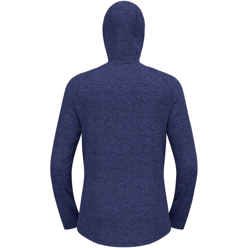 Odlo TENCIA Men's Mid-Layer Hoody Full Zip, Blue