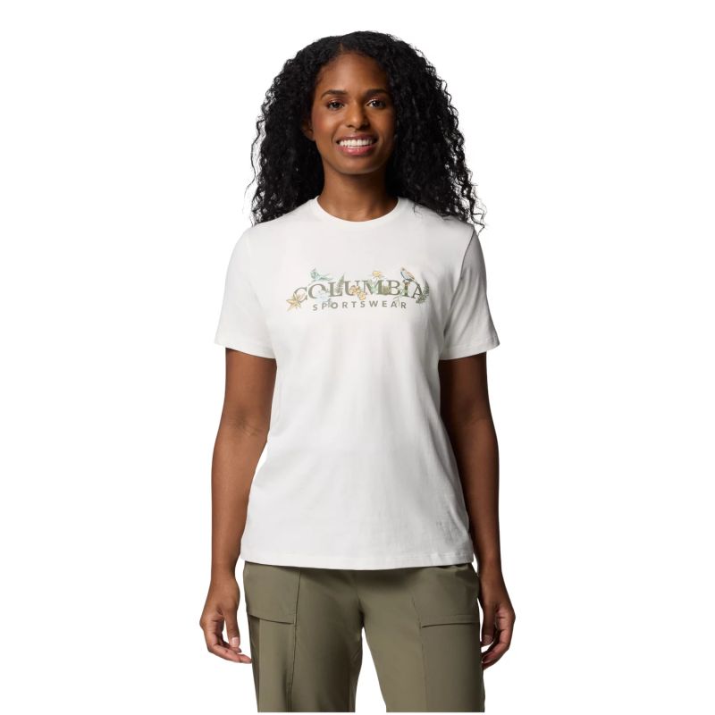 Columbia Boundless Beauty Logo SS Tee W 2036573126 Clothing/Outdoor/T-shirts with short sleeves/Columbia Your Sports Performance