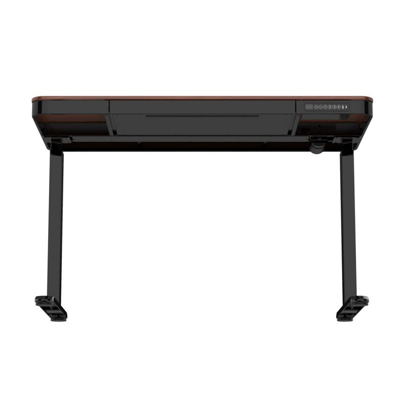 Urevo U1 Smart Walkingpad Treadmill + TUCKANO Electrically Adjustable Desk Black/Walnut In preparation Your Sports Performance