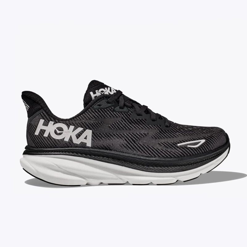 HOKA Clifton 9 Women's Running Shoes Black/White (1127896-BWHT) In preparation Your Sports Performance