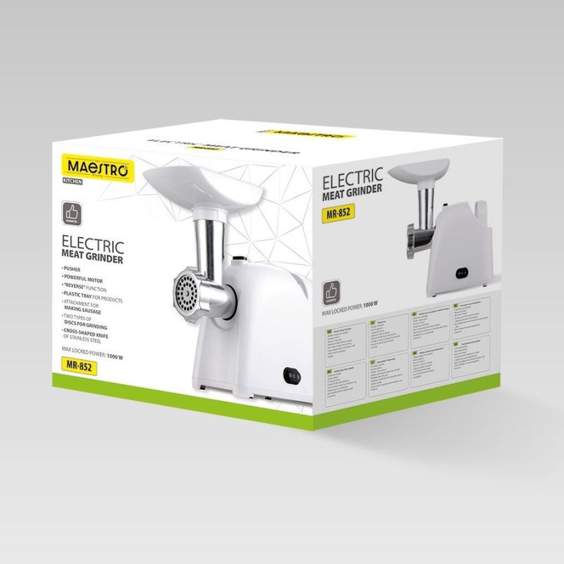 Meat grinder 1000W MR-852 MAESTRO AGD - Produkty/Maszynki do mielenia Your Sports Performance
