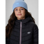 Girls' jacket with synthetic filling 4F 4FJRAW26TDJAF1054-20S