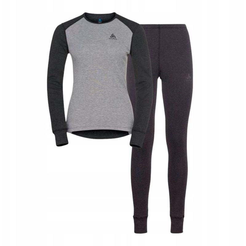 Thermal underwear - Odlo Set ACTIVE WARM Special Set size L Gray Odzież militarna/Bielizna termoaktywna Your Sports Performance