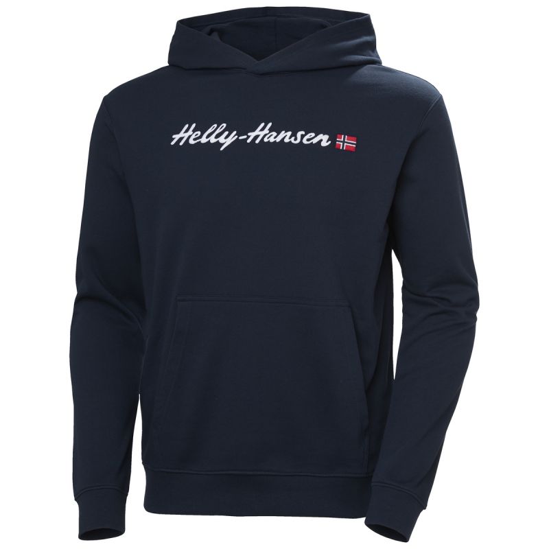 Helly Hansen Core Graphic Sweat Hoodie M 53924 596 Clothing/Outdoor/Helly Hansen Your Sports Performance