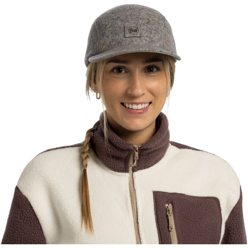 BUFF MERINO CAP UPCYCLED GREY HEATHER L/XL