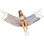 GARDEN HAMMOCK FOR 1 PERSON 200x100CM WITH SPREADER 1052182 Home and Garden/Garden Your Sports Performance