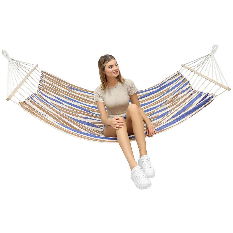 GARDEN HAMMOCK FOR 1 PERSON 200x100CM WITH SPREADER 1052182 Home and Garden/Garden Your Sports Performance