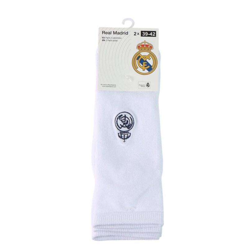 Real Madrid socks 2-pack white 2900003458 To be categorized Your Sports Performance