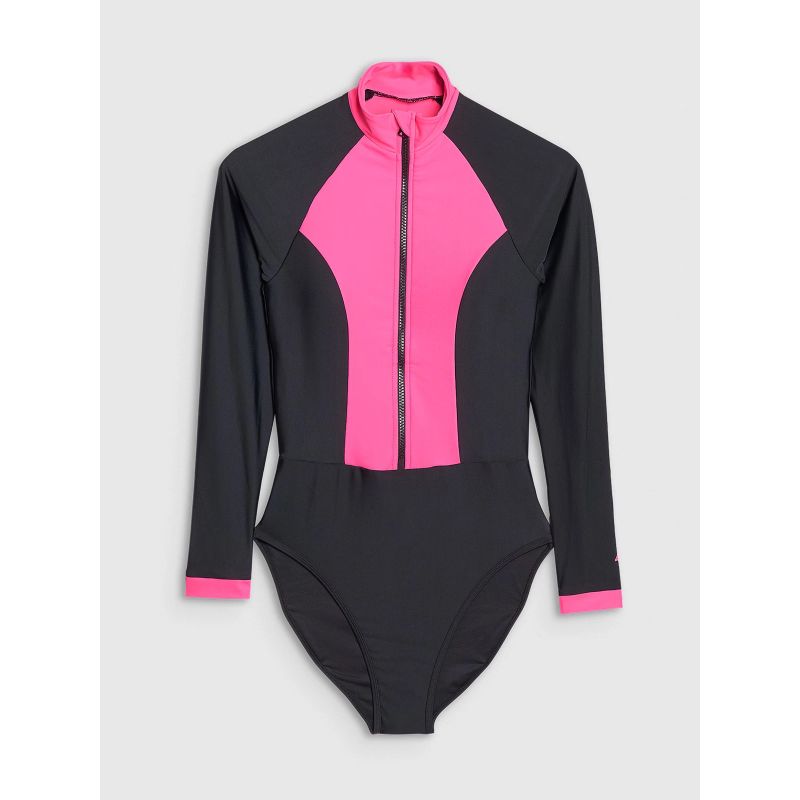 Women's long sleeve swimsuit 4F 4FWSS25USWSF085-55N *Kategoria tymczasowa Your Sports Performance