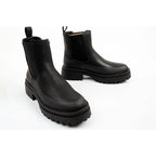 GAP women's Louise shoes black ankle boots fashionable slip-on