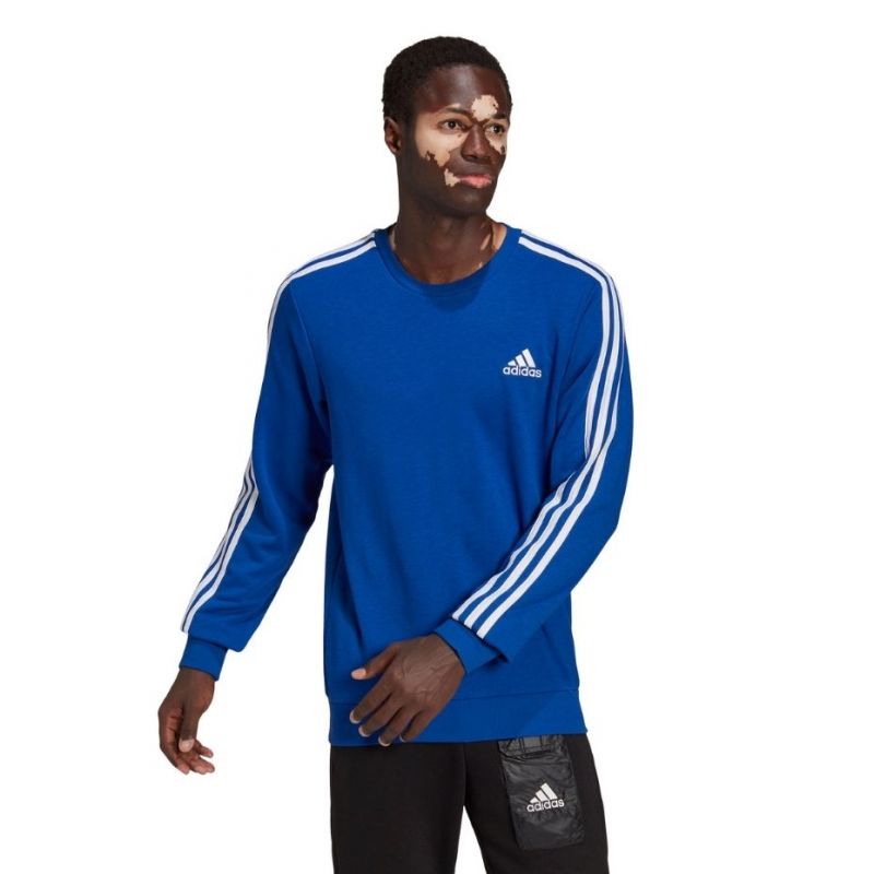 adidas Essentials French Terry 3-Stripes M HE1832 sweatshirt Clothing/Lifestyle Adidas