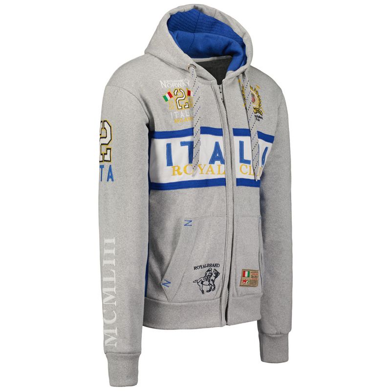Geographical Norway Filio 100 M sweatshirt WW5417H/GN/Blended Gray Clothing/Outdoor/Geographical Norway Your Sports Performance