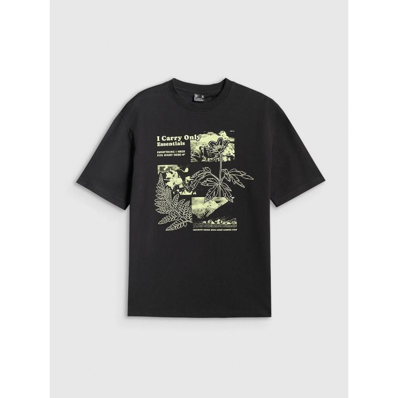 Women's loose T-shirt with print 4F 4FRSS26TTSHF3705-20S 4f