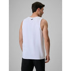 Men's regular sleeveless T-shirt with print 4F 4FRSS26TSLEM331-10S 4f
