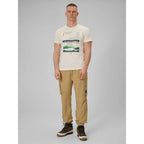 Men's regular printed T-shirt 4F 4FRAW25TTSHM3378-11S 4f