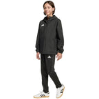 adidas Entrada 26 All Weather Kids Jacket Black JZ9104 adidas